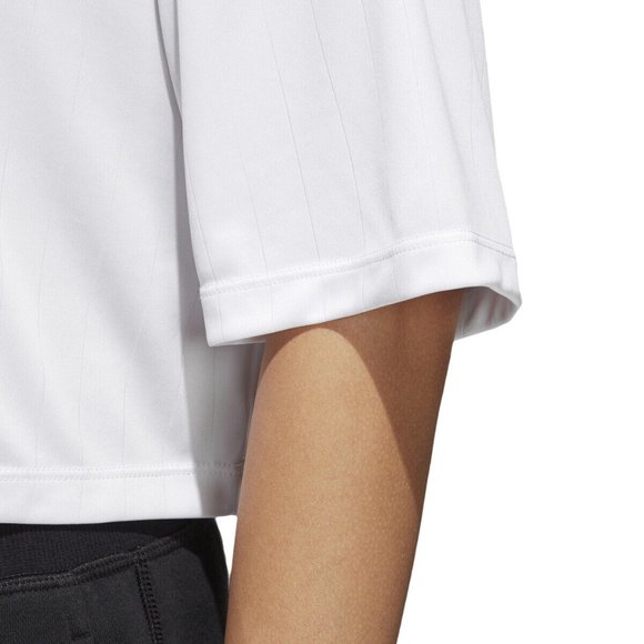 Adidas Women's Originals Trefoil Cropped Tee Size S - Picture 6 of 9